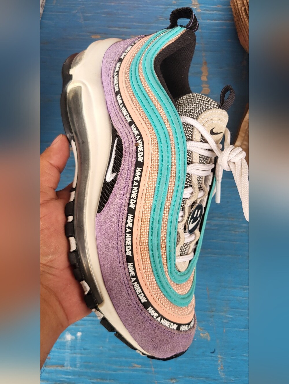Nike Air Max 97 Women’s Pastel Multi Sneaker 6.5 Women 5y